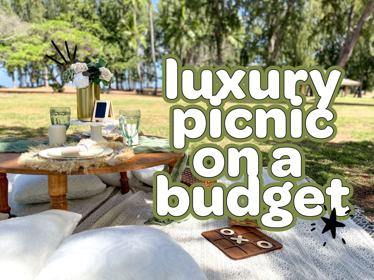 Luxury Picnic On A Budget