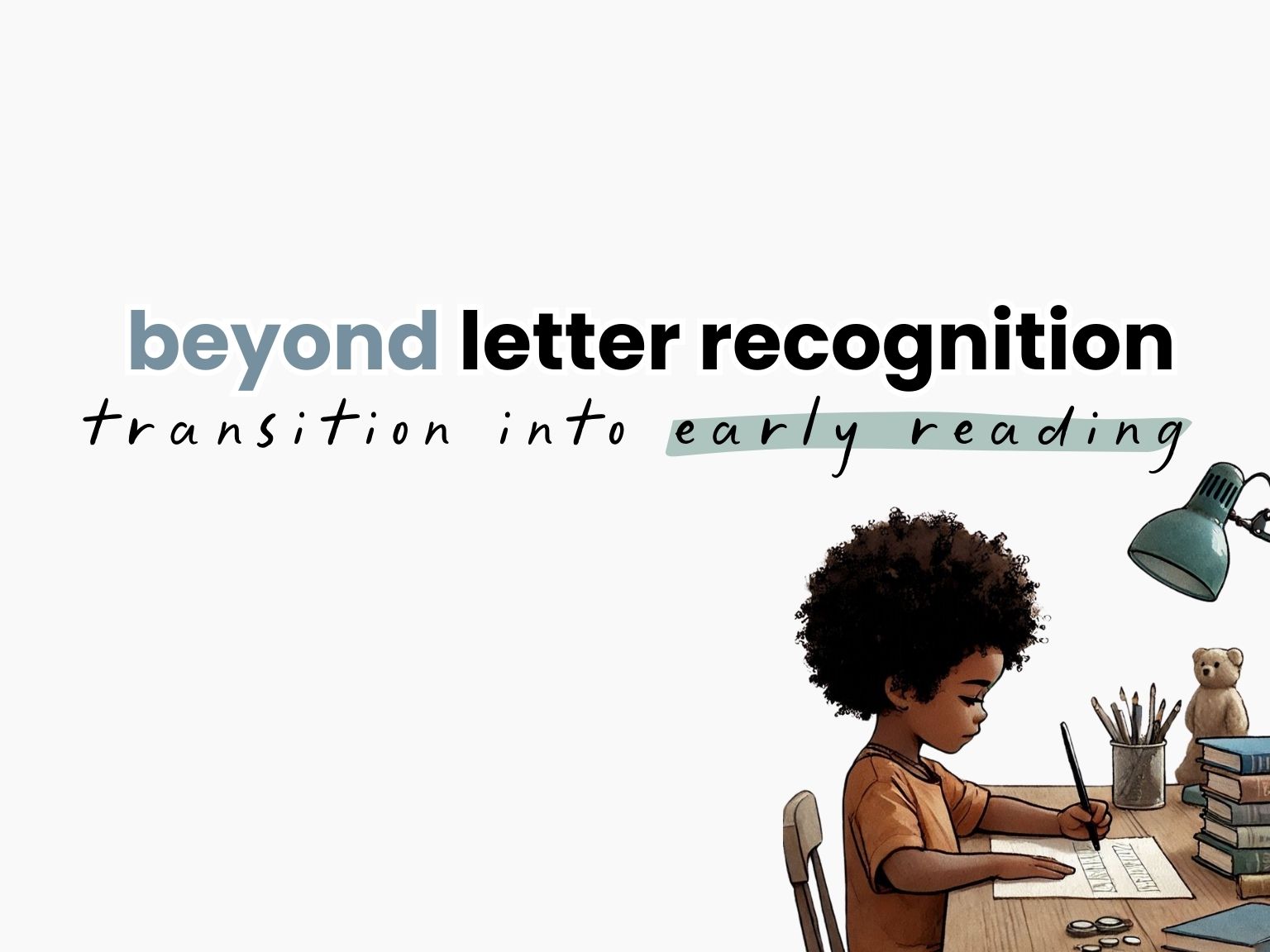 Simplifying Letter Recognition for Little Learners