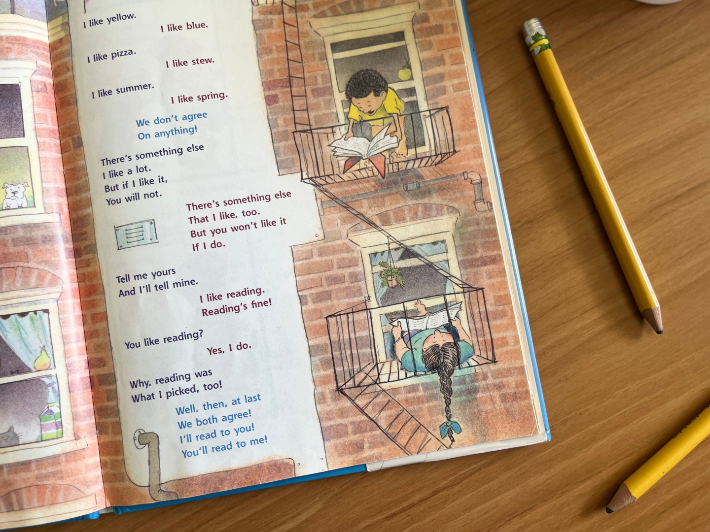 open book you read to me I'll read to you