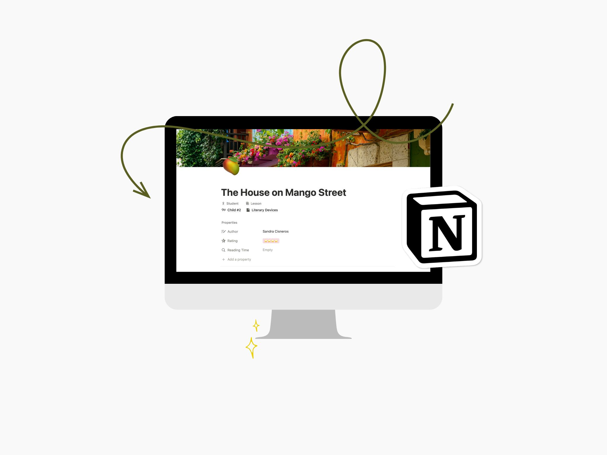 Notion for Homeschool: Book Tracker