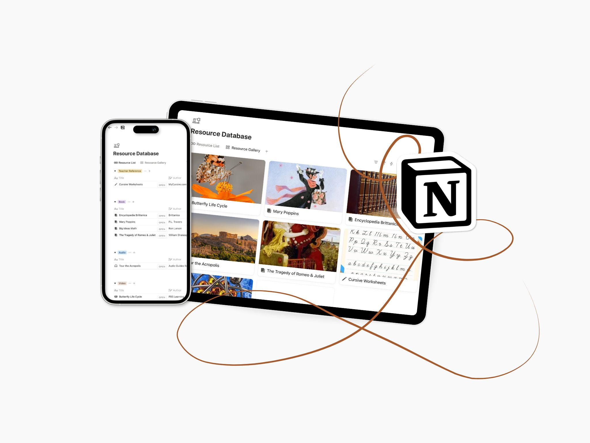 Notion for Homeschool: Resources